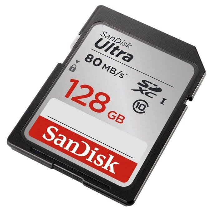 Sandisk Carte mémoire 128 go - DestockAfric