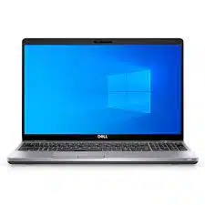 Dell laptop with Windows logo, portable computer for business and personal use, high-performance device for work, gaming, and entertainment.