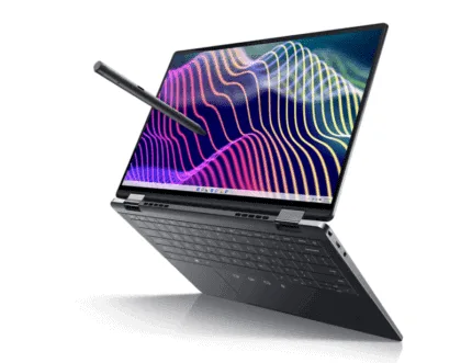 Clavier et stylet pour ordinateur portable 2-en-1, technologie de pointe pour productivité et créativité.