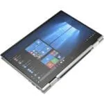 Ordinateur portable convertible 2-en-1 avec écran tactile Windows 10, idéal pour la productivité et le divertissement. Facile à transporter et à utiliser en mode tablette ou ordinateur portable.