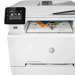 Impression multifonction HP LaserJet Pro avec écran tactile, compatible avec les solutions d'impression dernière génération, idéale pour les professionnels.