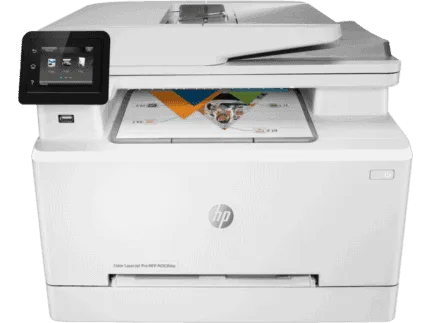 Impression multifonction HP LaserJet Pro avec écran tactile, compatible avec les solutions d'impression dernière génération, idéale pour les professionnels.