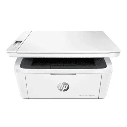 Imprimante laser HP multifonction, idéale pour bureau, impression, scanner et copie, conception compacte et performante pour une utilisation professionnelle efficace.