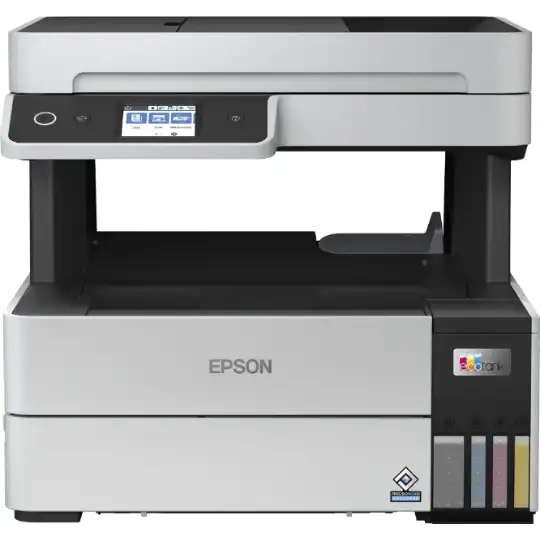 Imprimante multifonction Epson couleur wifi, idéale pour bureau, photocopie, impression et scans en haute qualité.