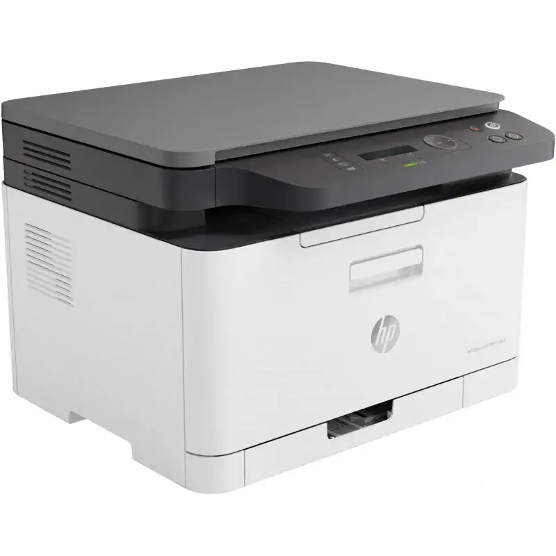 Imprimante multifonction HP laser monochrome, idéale pour bureautique, impression rapide, numérisation et copie, performance professionnelle, compatible avec différents systèmes.