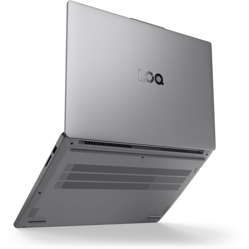 LQX ordinateur portable élégant en gris, avec logo visible, conçu pour une utilisation professionnelle et personnelle, offrant Performances et modernité.