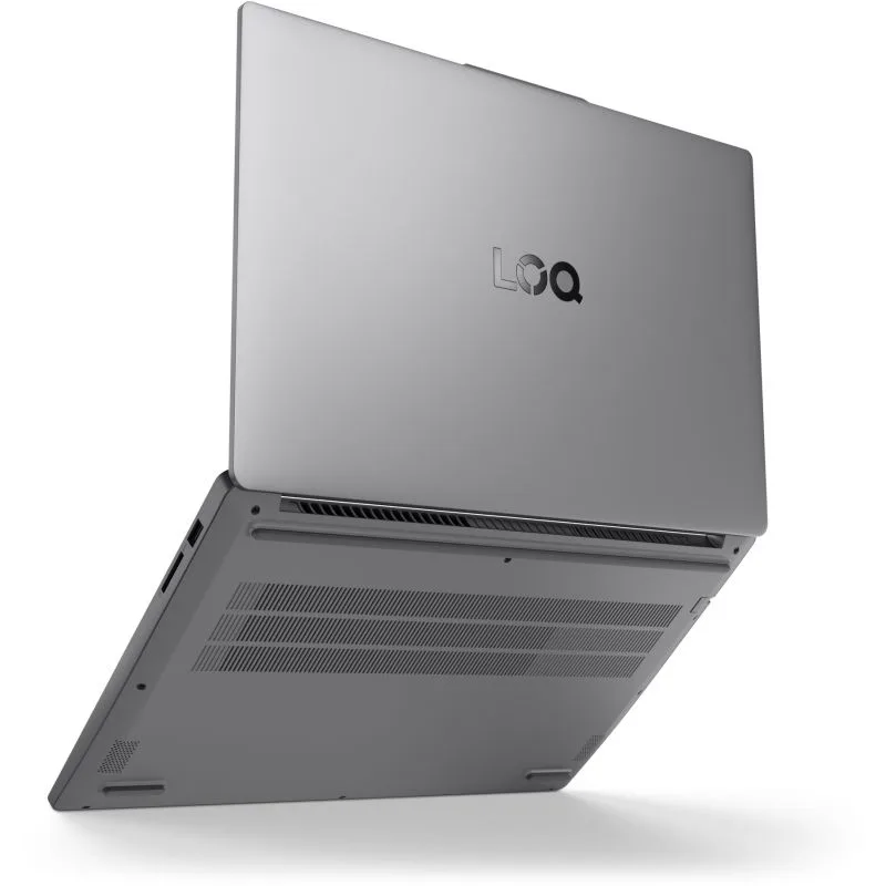 LQX ordinateur portable élégant en gris, avec logo visible, conçu pour une utilisation professionnelle et personnelle, offrant Performances et modernité.