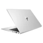 Portable hp laptop avec écran blanc, fini élégant et moderne pour utilisation professionnelle et personnelle.