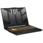 Clavier rétroéclairé sur ordinateur portable ASUS ROG Strix G15 pour gaming et performance.