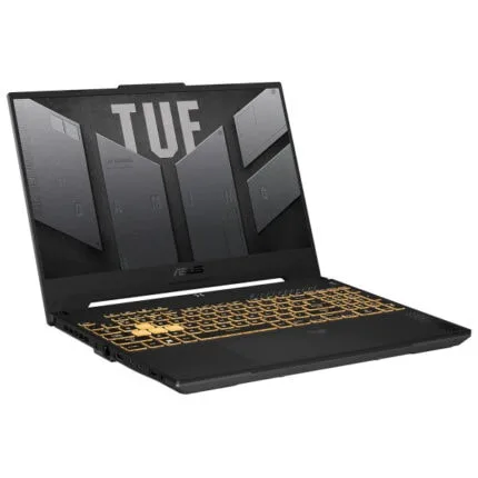Clavier rétroéclairé sur ordinateur portable ASUS ROG Strix G15 pour gaming et performance.