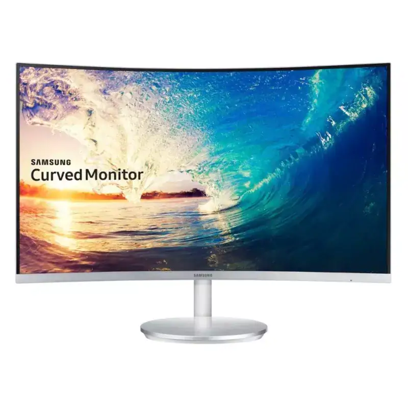 Écran incurvé Samsung monitor d'ordinateur haute résolution pour gaming, bureautique et design.