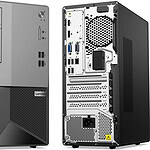 Ordinateur de bureau Lenovo avec haut-parleur intégré, adapté pour bureau et gaming, design moderne, grande performance, idéal pour entreprises et particuliers, service de déstockage informatique.