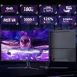 Moniteur 32 pouces AMZG 3203Q 180 Hz – Image 3
