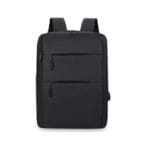 Sac à dos anthracite imperméable pour ordinateur portable avec port de charge USB - DestockAfric