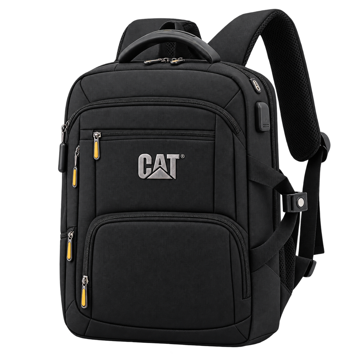 Sac à dos CAT noir pour ordinateur portable 17 pouces